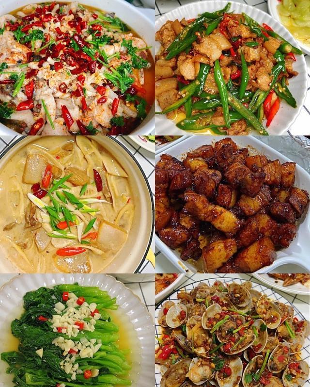 食谱大师一周不重样家常菜做法合集 上班族晚餐搭配实拍图