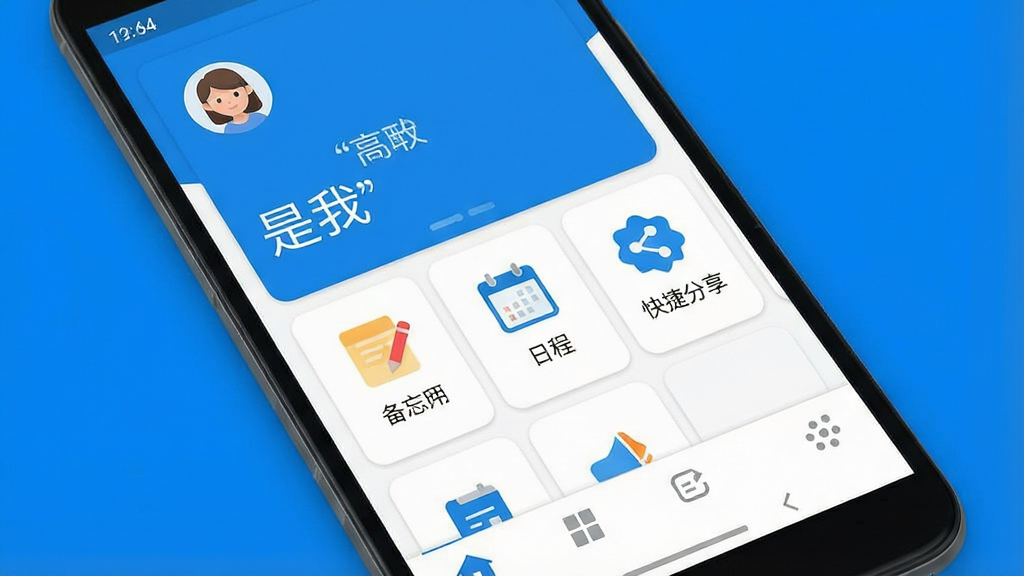一张展示手机屏幕的图片,屏幕上显示着名为