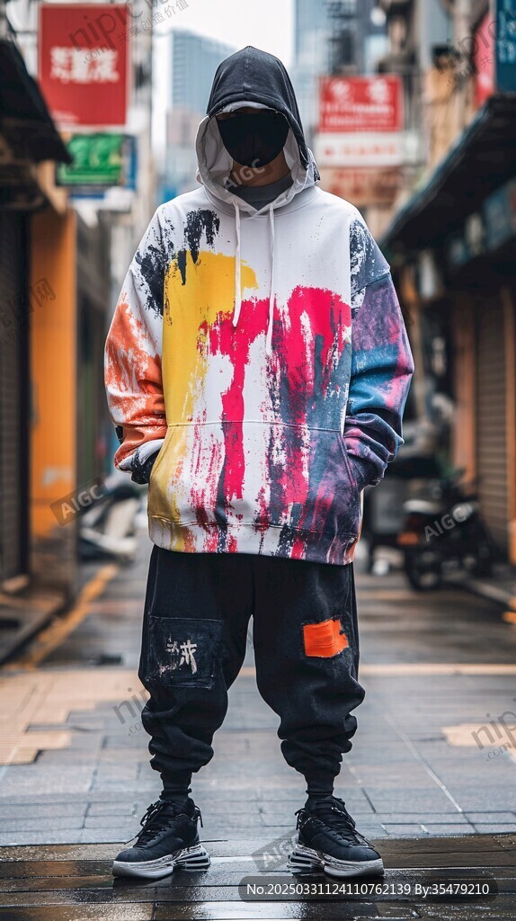 街头男孩(StreetBoy)日常潮流穿搭整体搭配效果展示
