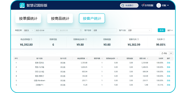 智慧记国际版新手入门操作界面全流程截图