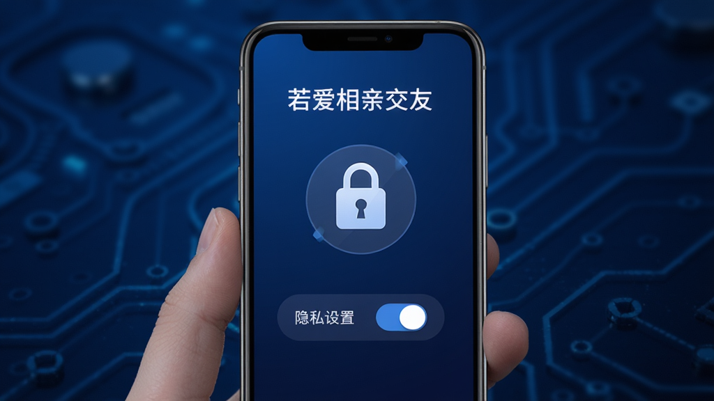 һ���ֻ�չʾ�������׽��ѵ���˽����ҳ�棬��Ļ����