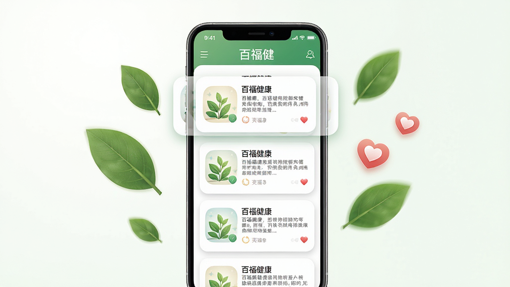 �ٸ���������Ѷҳ��չʾͼ����������Ϊ�ֻ���Ļ��ʾ�ٸ���APP��Ѷ�б�����Ļ�Ա�Ư���ż�Ƭ��Ҷ�밮��ͼ�꣬���ֲ��þ��й�ͼ��������½�����ϸ������Ѷ��Ƭ����Բ������΢��Ӱ�����ʸ��壬�ɾ����޶���Ԫ��