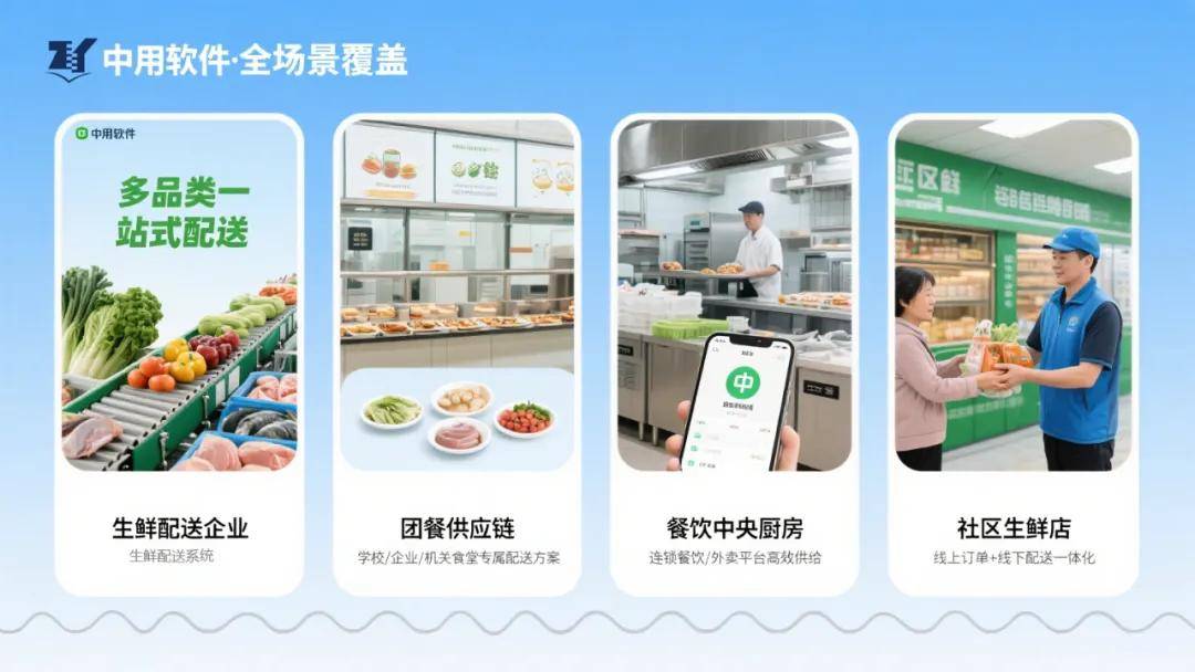 零供云生鲜共配模式帮助生鲜配送降本增效