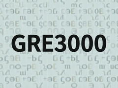 GRE3000�ʸ�Ч���з���