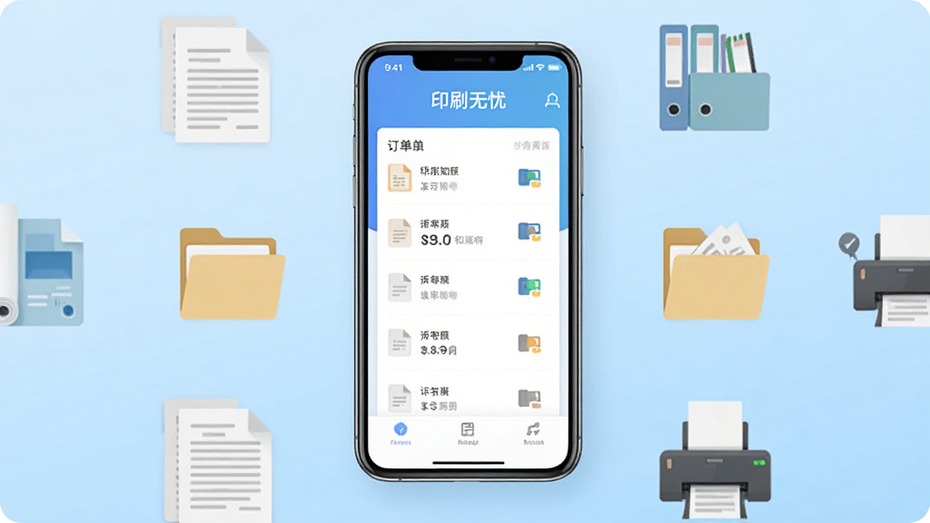 一张展示手机屏幕的图片,屏幕中央显示名为