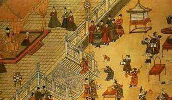 文史星球 古代官员上朝场景图