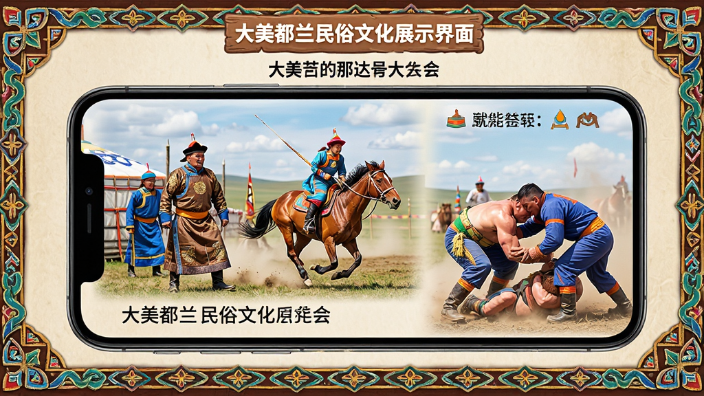 �������������Ļ�չʾ���棬����Ϊ�ֻ���Ļ��ʾ�ɹ����Ǵ�Ľ��᳡��������Ϊͼ�Ļ��ţ��Ű����������Ϊ������飬ϸ�ڰ����ɹ�����Ρ�������ˤ�ӵ�Ԫ�أ����ʸ��壬�ɾ����޶���Ԫ��