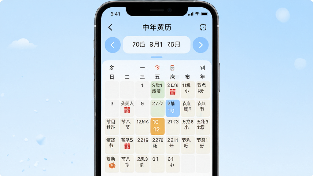 ����������������������ѯ���棬��������Ϊһ���ֻ�����Ļ��ʾ����·�ѡ�������������������б�עũ�����ںͽ���������Ϊ����ɫ���䣬�������룬������¼�Լ��ϸ�ڰ��������������ڡ��·��л���ͷ������Сͼ�꣬���ʸ��壬�ɾ��޶���Ԫ��