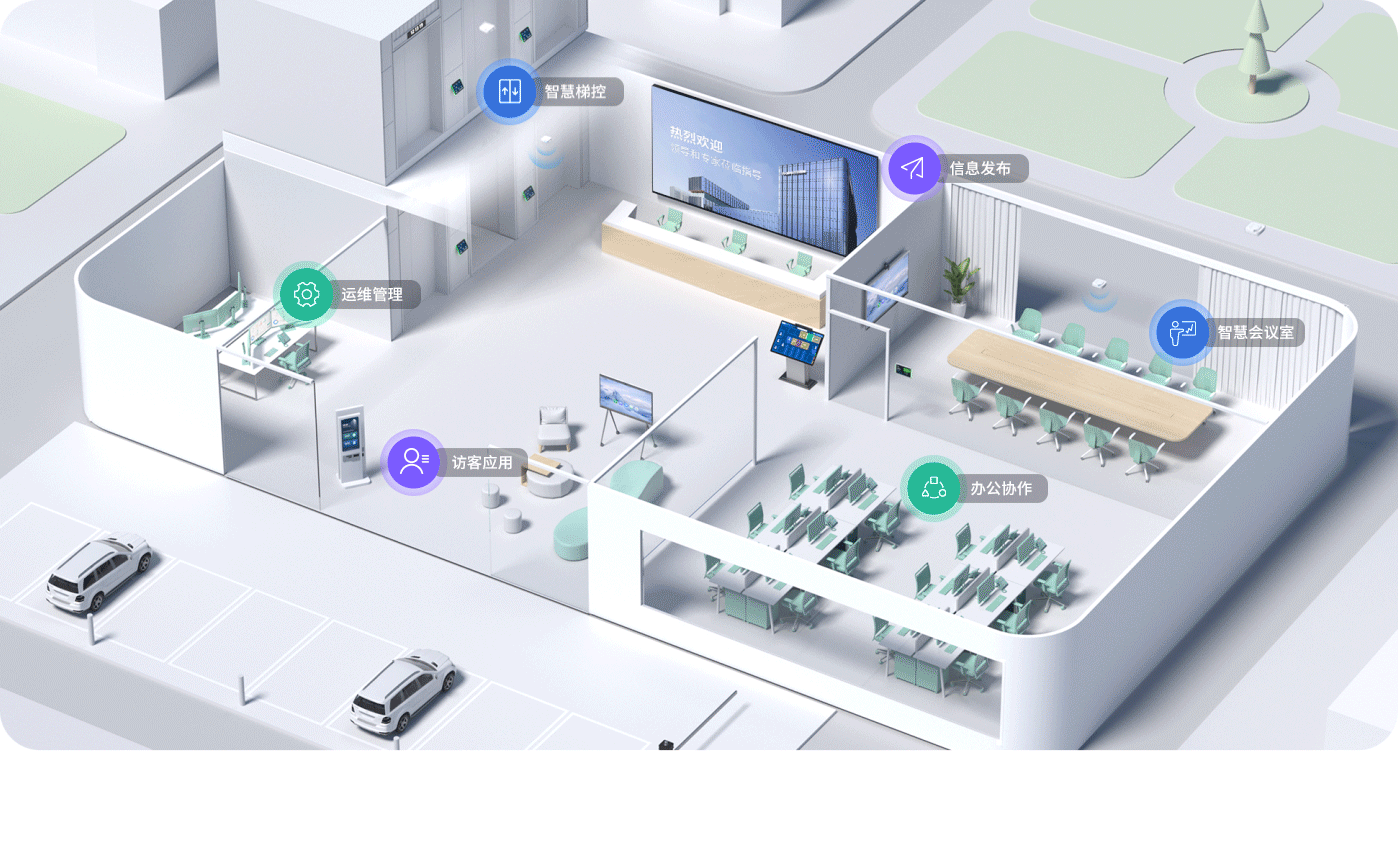 VSON SMART智能办公多设备同步与日程管理功能展示