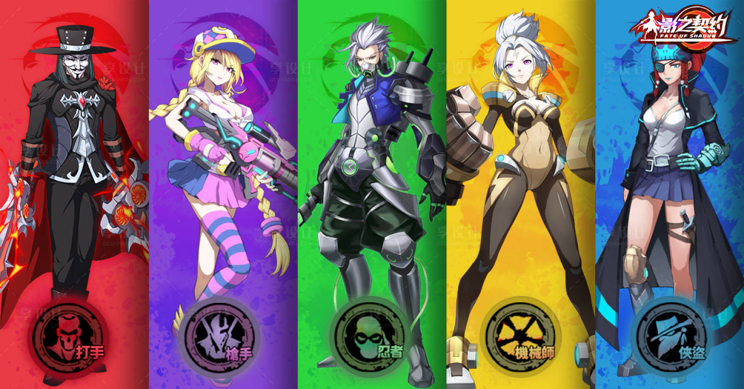Crew Wars 安卓版 游戏角色介绍图