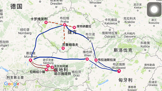 奥德回环自驾路线全程风景与必去景点合集