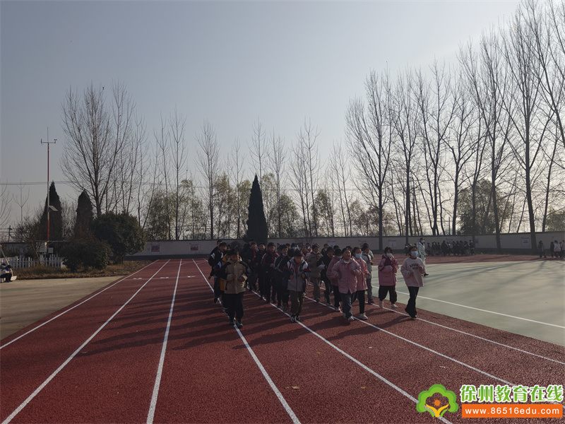 阳光体育运动大课间学生跑操活动