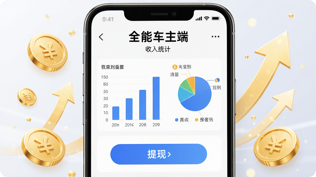 画面中央为手机屏幕显示