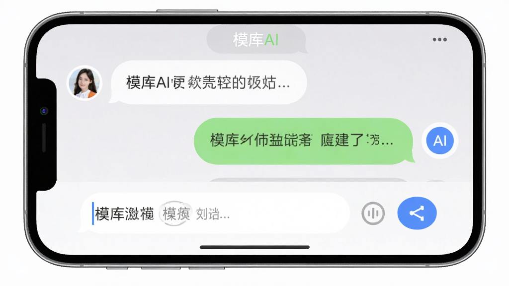 手机屏幕中显示