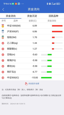 三立期货期加壹 安卓版 交易界面