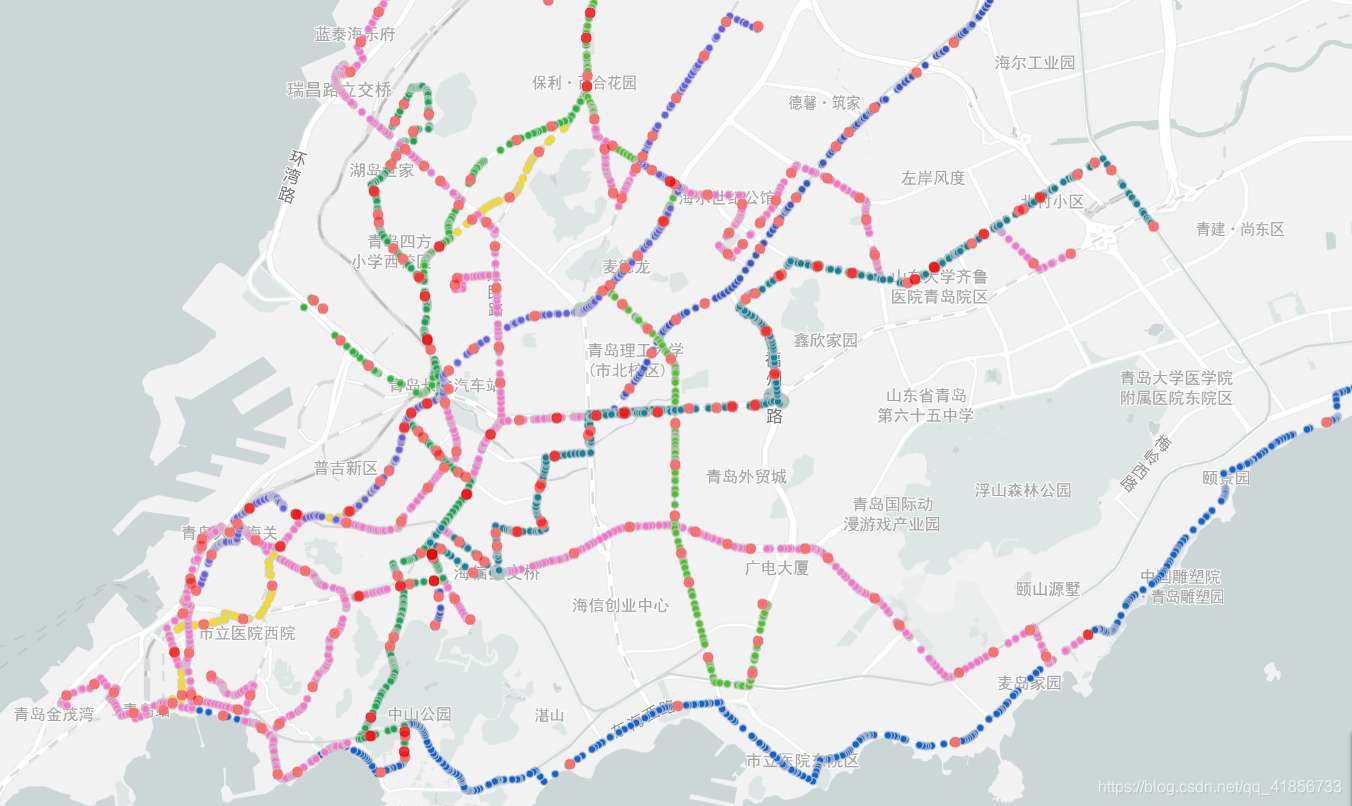 公交地铁查询通在不同浏览器中打开效果对比