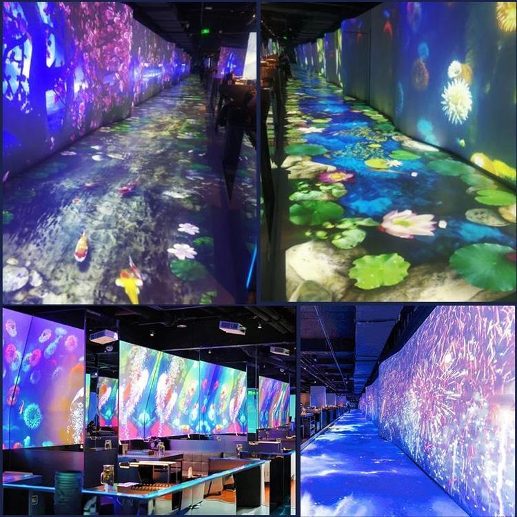 未来洞FutureCave内部光影主题区实拍 排队与拍照最佳位置