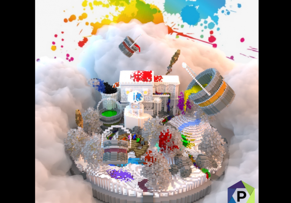 我的像素创作世界玩家建造作品灵感参考