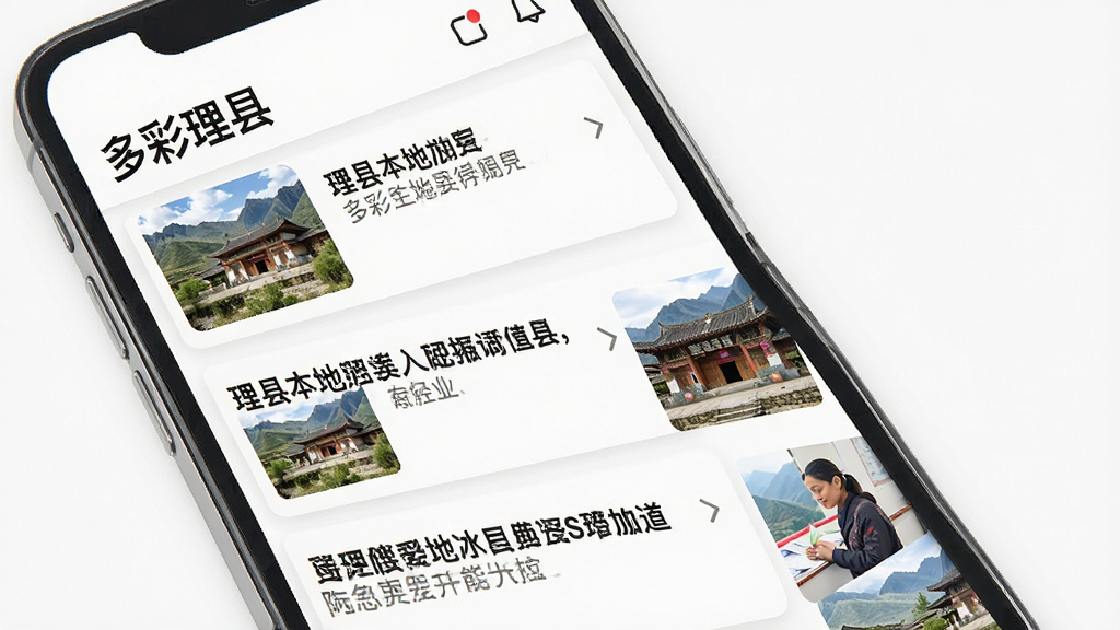 一张展示手机新闻资讯列表界面的图片,页面标题显示