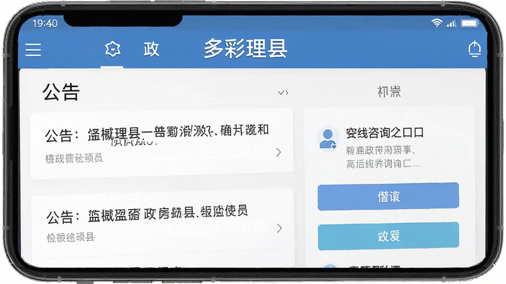 一张展示手机政务公开界面的图片,界面显示
