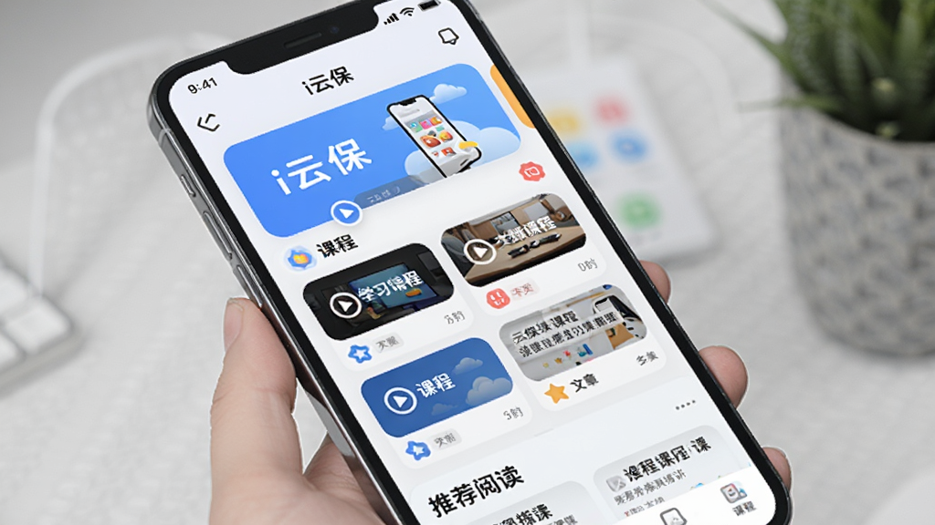 一部手机展示