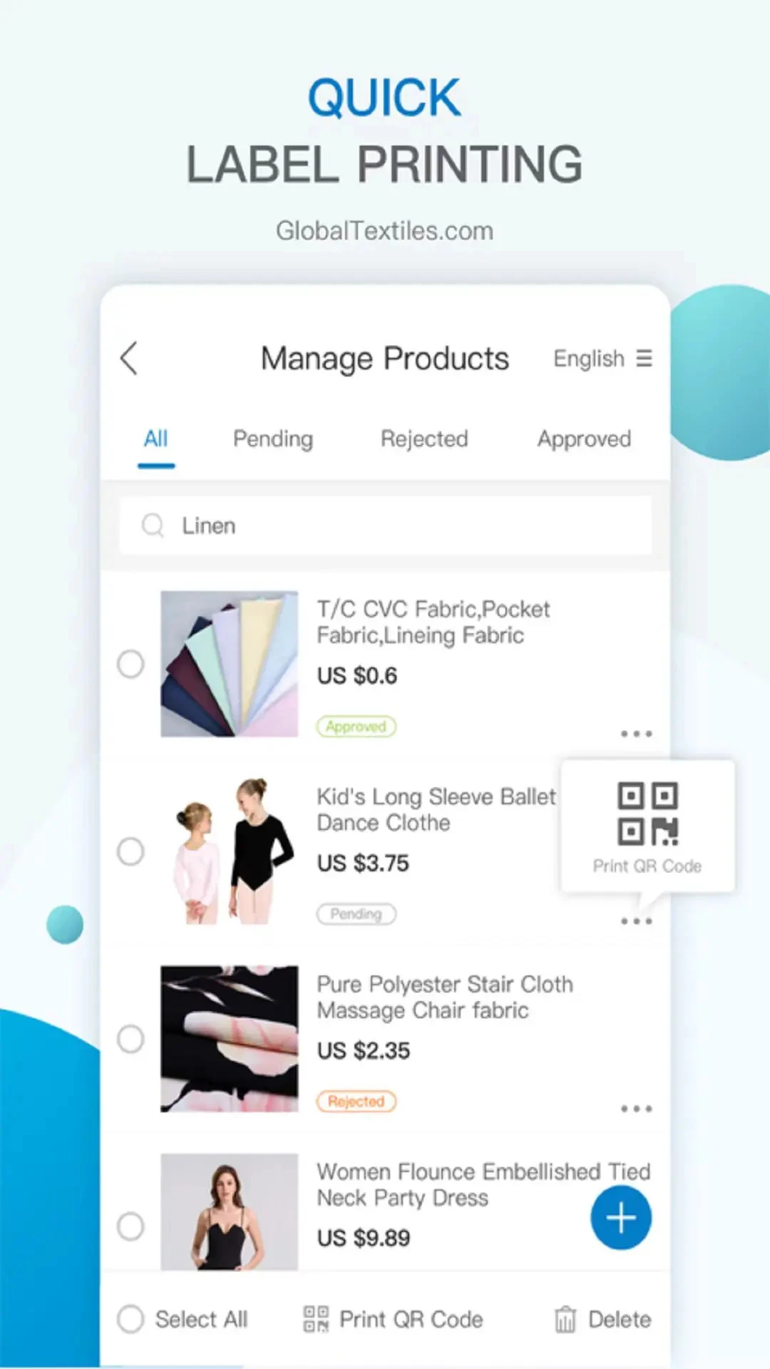 �����֯(GlobalTextiles.com)2.0.2 ��֯��Ѷƽ̨