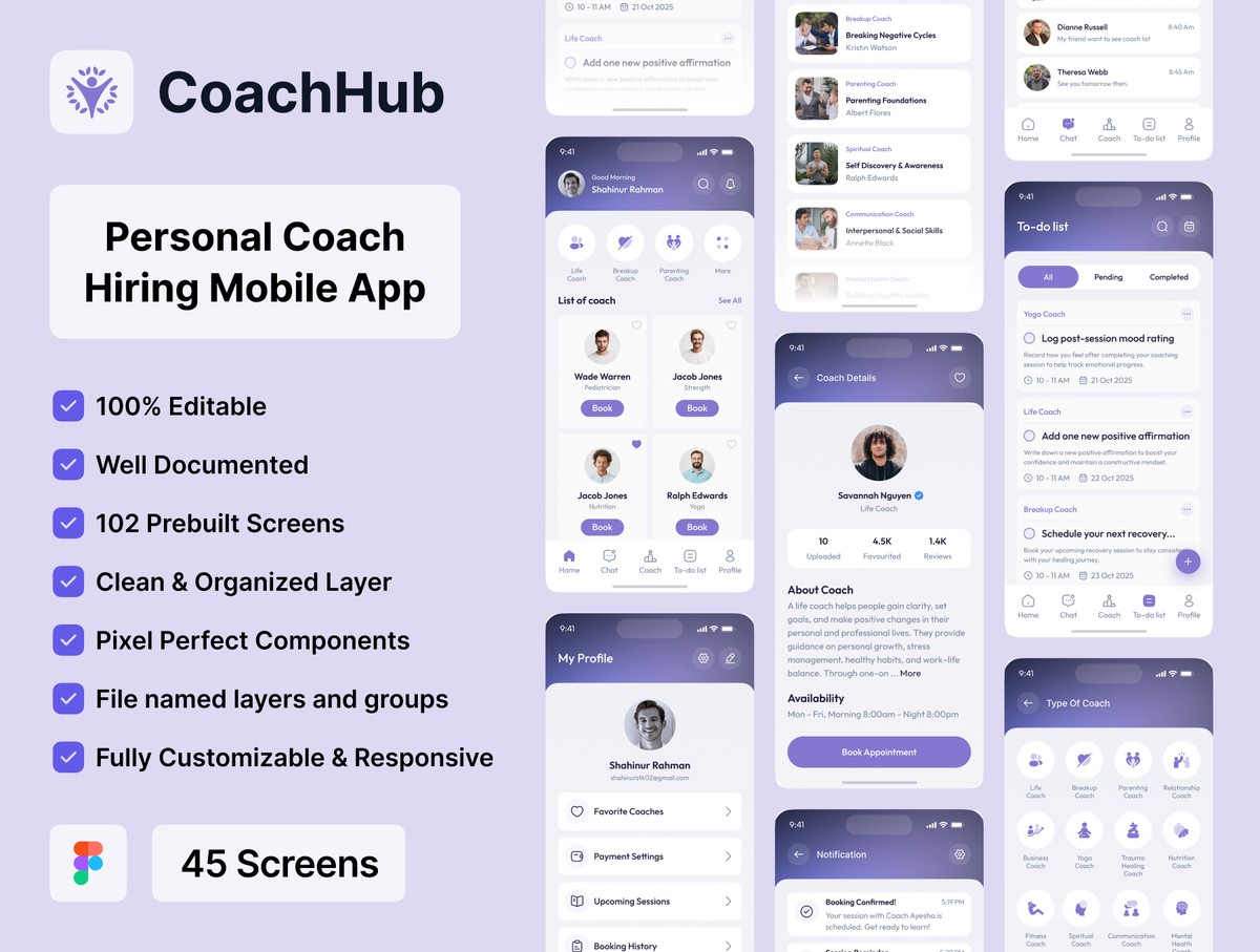 Copus App 素材管理与模板库界面