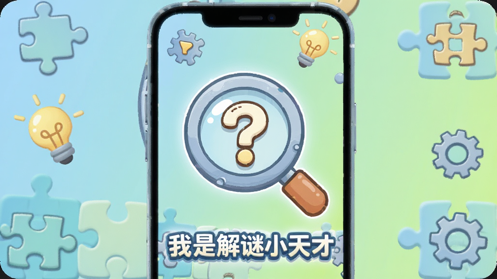 手机屏幕正中央展示一款名为