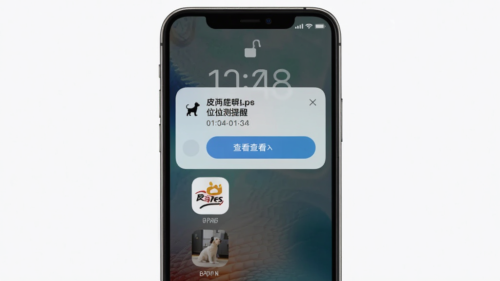 һ��Ƥ�ɱ�App�ƶ�������ѹ���ʾ��ͼ������Ϊ�ֻ��������浯���������֪ͨ�����ֲ����ֻ�����չʾ���Ű��Ϸ�Ϊ֪ͨ��Ƭ�·�ΪAppͼ�꣬����Լ�ִ���ϸ�ڰ��������Ӱ������ʱ�䡢�鿴��ť�����ʸ��壬�ɾ����޶���Ԫ��