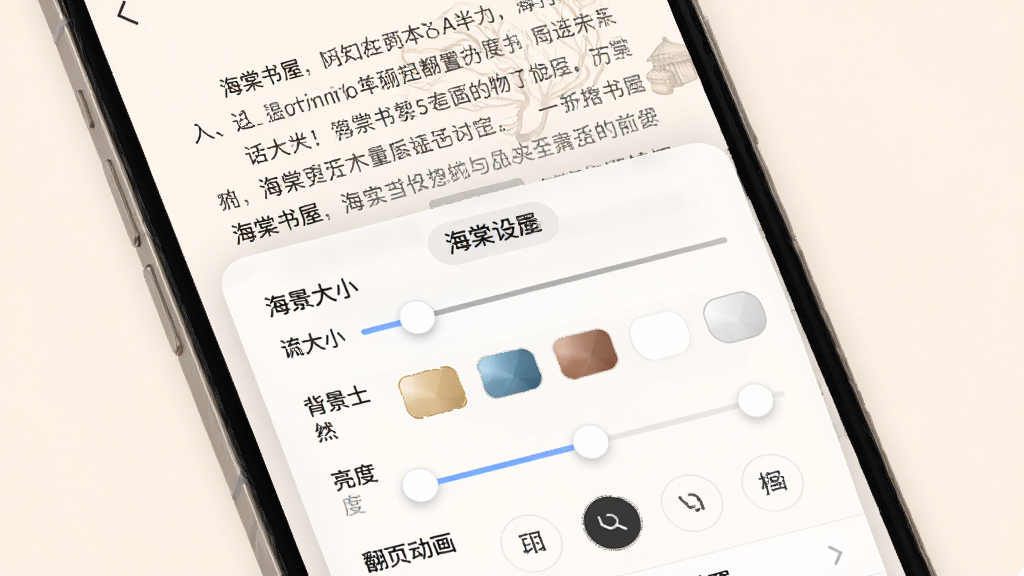 手机屏幕展示