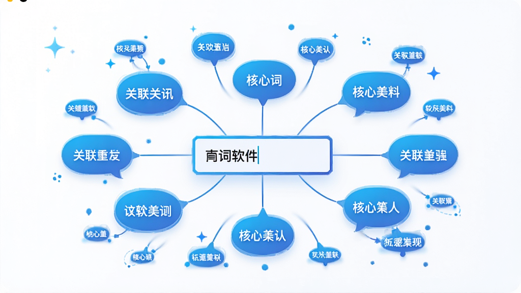 ��������Ϊ�дʿƼ������Ĺؼ�����չ���棬������һ�������д�ź��Ĵʣ���Χ��ɢ��������������ݣ�����Ϊ����״˼ά��ͼ��ʽ���Ű���ã����Ϊ�Ƽ������䣬ϸ�ڰ������ݴ�С��һ����������ϸ���ؼ������������������������ɾ����޶���Ԫ��