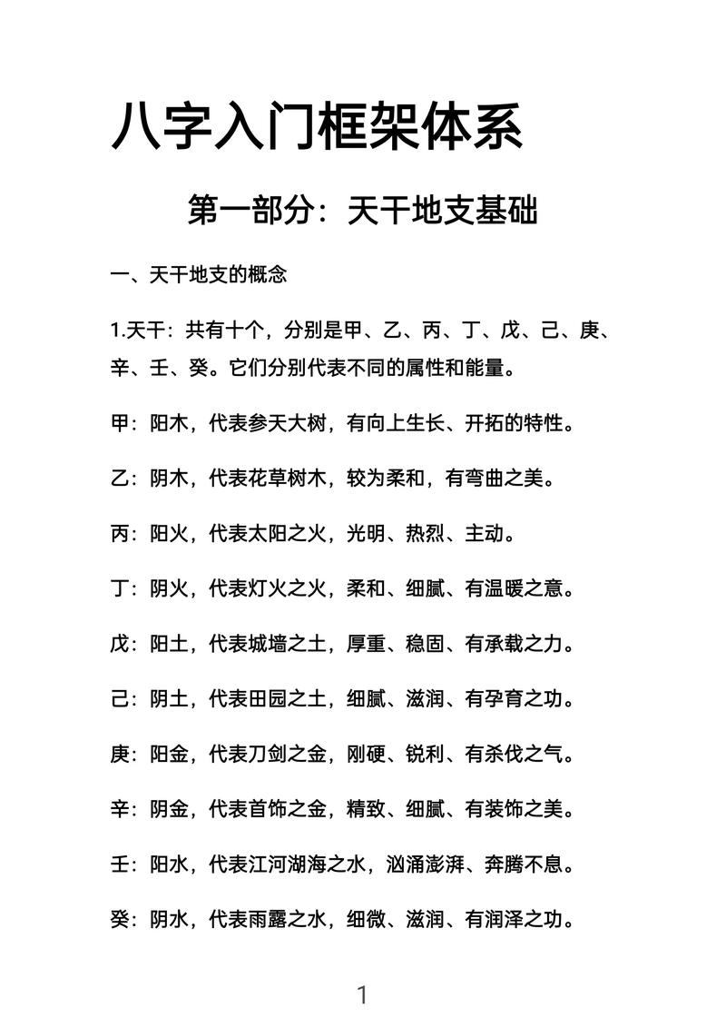 诠天八字入门教程零基础学八字命理配图