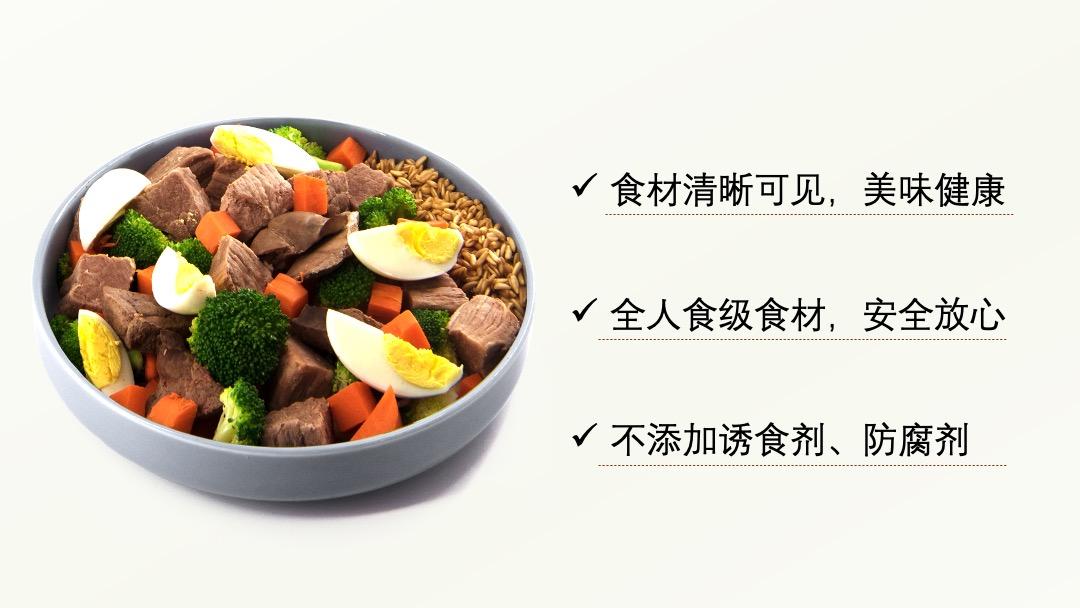 毛球在家饮食改善掉毛 宠物营养餐搭配图