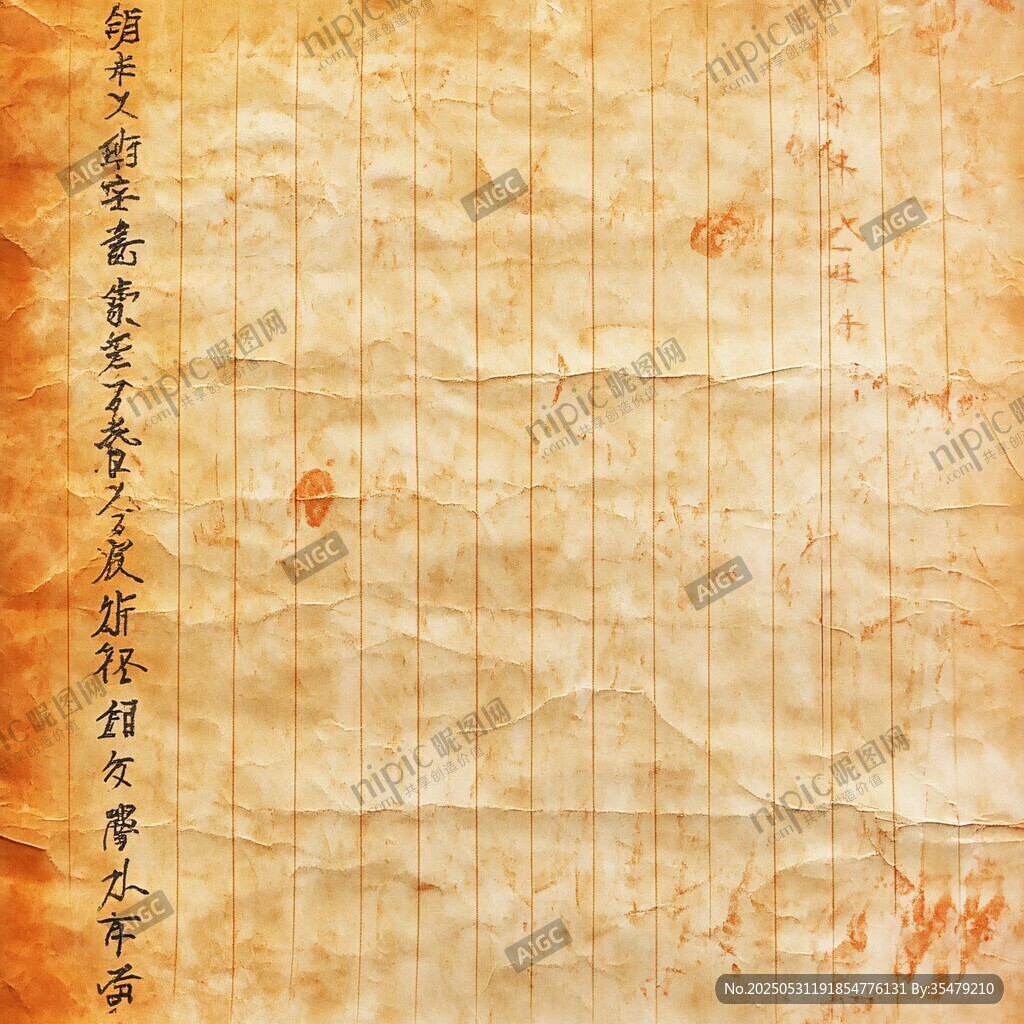 轻笺墨手写书信信纸横线间距与纹理细节