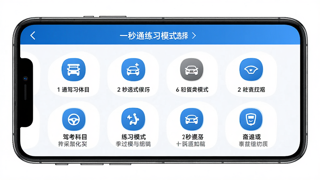 �ݿ���Ŀһ��ͨ��ϰģʽѡ����棬�ֻ���Ļչʾ������ϰģʽͼ��������˵�����������࣬������ɫ�����廭�ʣ������������޶���Ԫ��