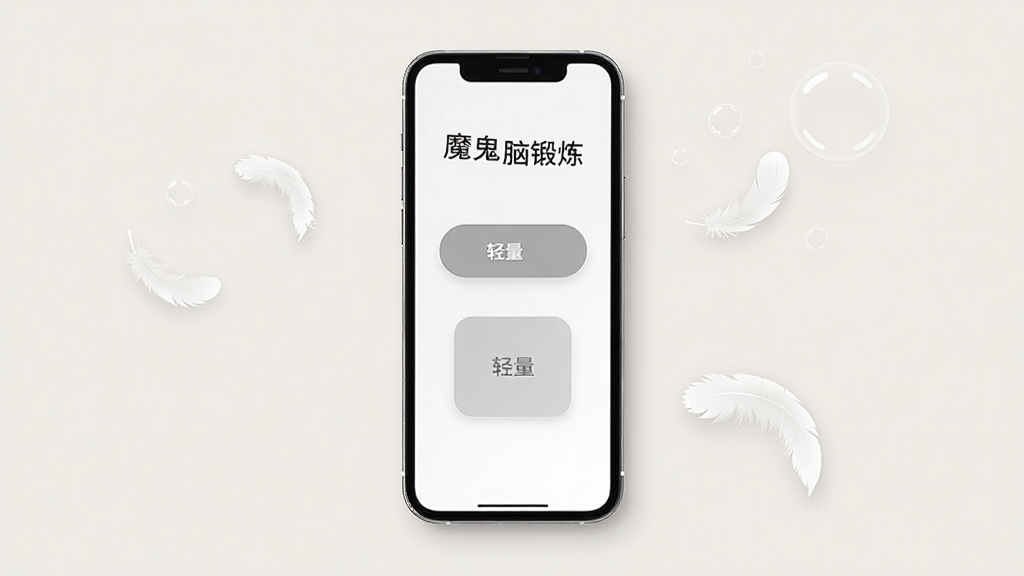 画面中一部手机放置在纯色背景上,手机屏幕显示
