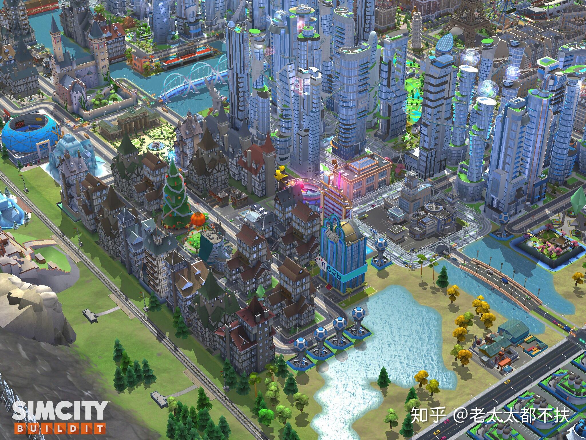 ģ����У������г�(SimCity BuildIt) סլ�����������Ƿ�Χʾ��