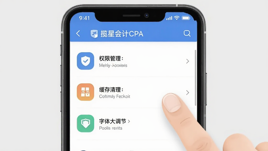 主体为一部手机展示