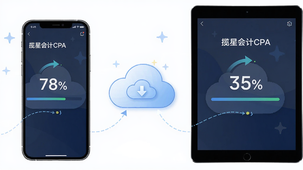主体为手机与平板并排展示