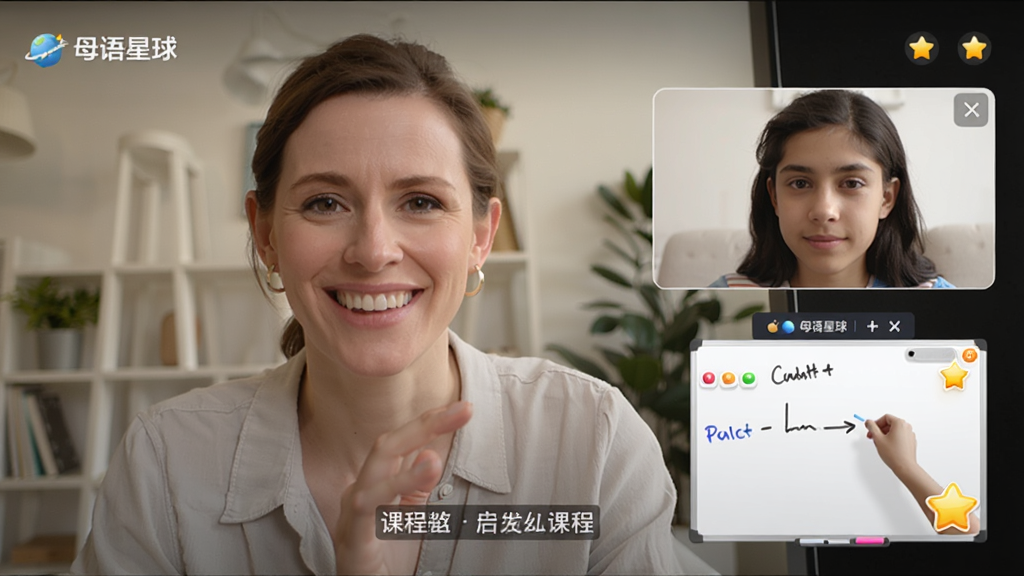 一位外教老师通过
