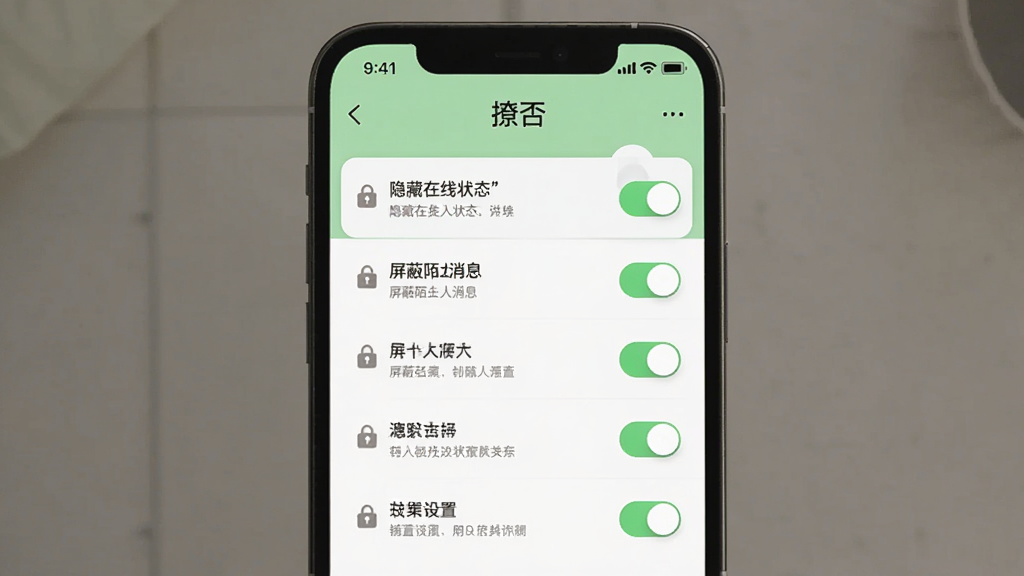 手机界面展示