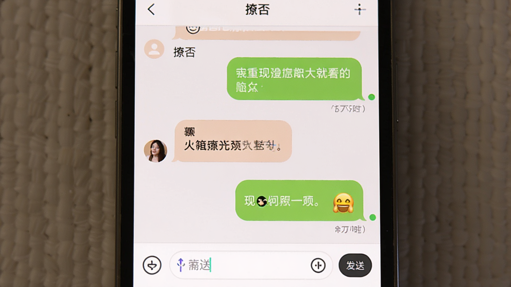 一部手机屏幕显示
