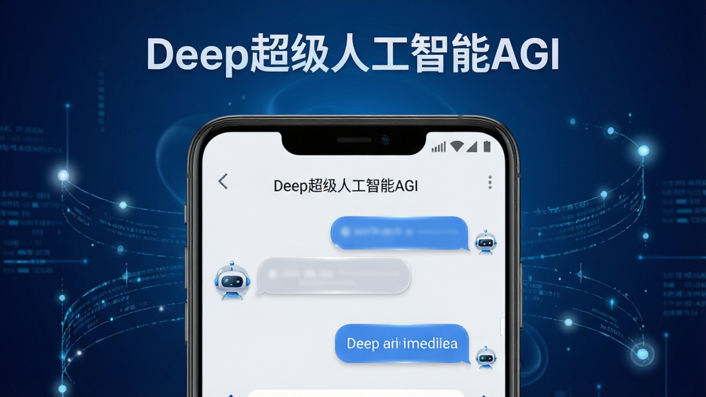 ����������һ����׿�ֻ����ֻ���Ļ��ʾ��Deep�����˹�����AGI��������棬�������жԻ����ݺͻ�����ͼ�꣬����������ɫ�Ƽ��н��䣬���ܻ��������������ͷ���ڵ㣬���岼��Ϊ���½ṹ���Ϸ�Ϊ�����������֣��·�Ϊ�ֻ����壬���Ϊ�ִ��Ƽ��磬ϸ�ڰ��������ʸ�ͼ�����͹��Σ�����4K���ɾ����޶���Ԫ��