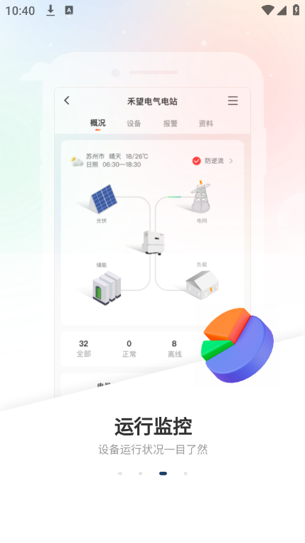 禾望云App安卓版电站监控界面截图