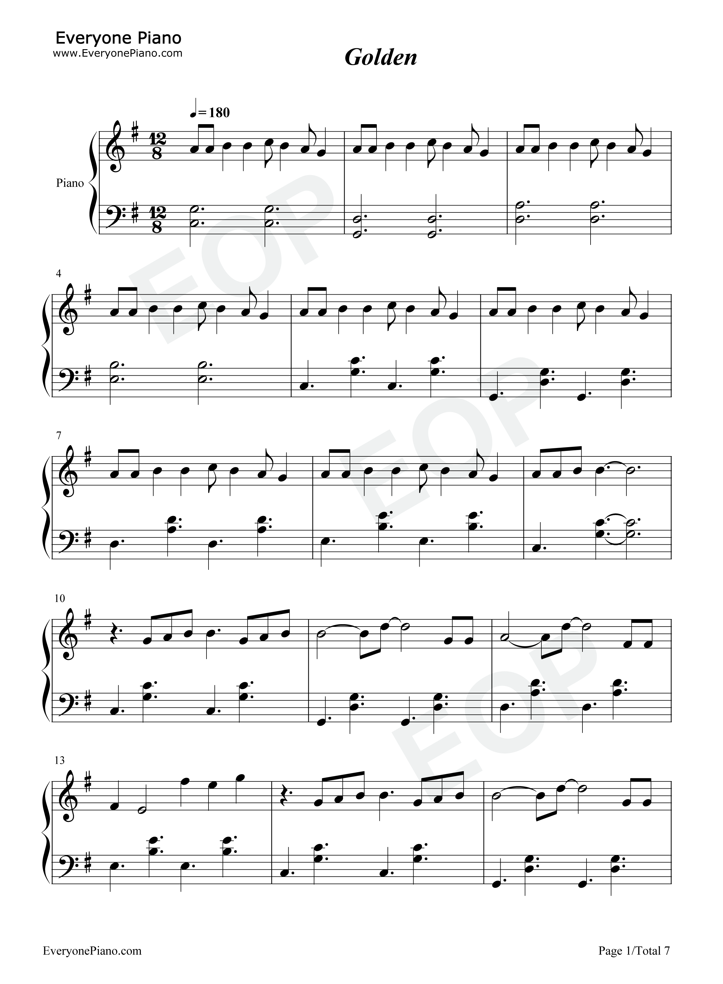 KPOPPiano 热门钢琴谱合集总览 新手入门推荐曲目