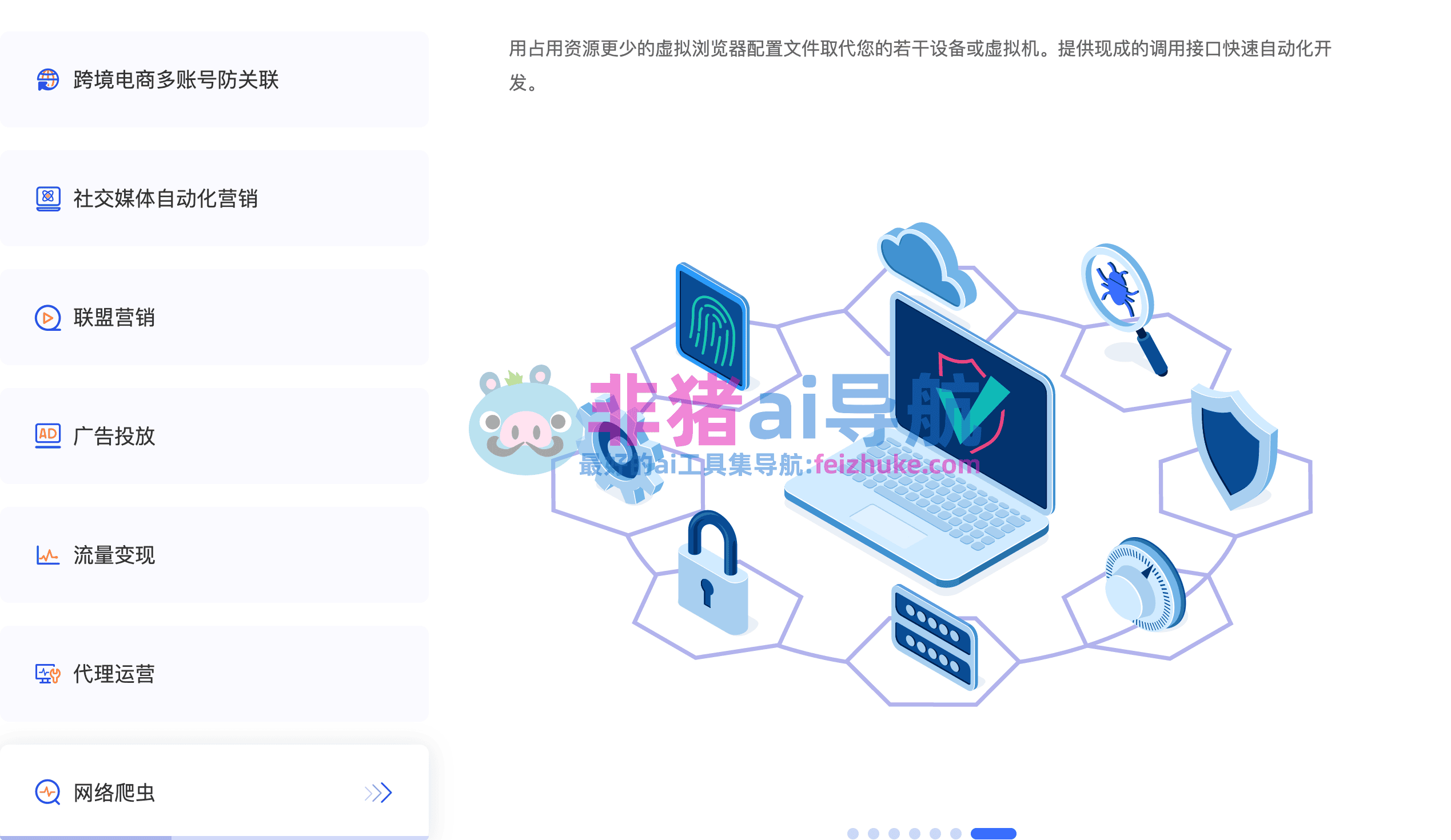 指纹浏览器多账号防关联操作界面截图
