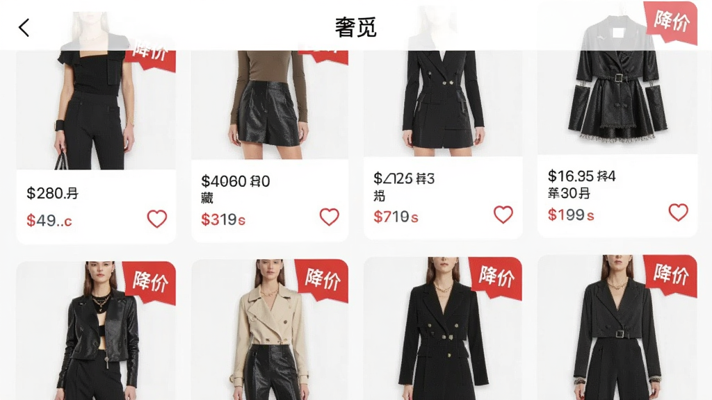 手机界面截图风格,展示