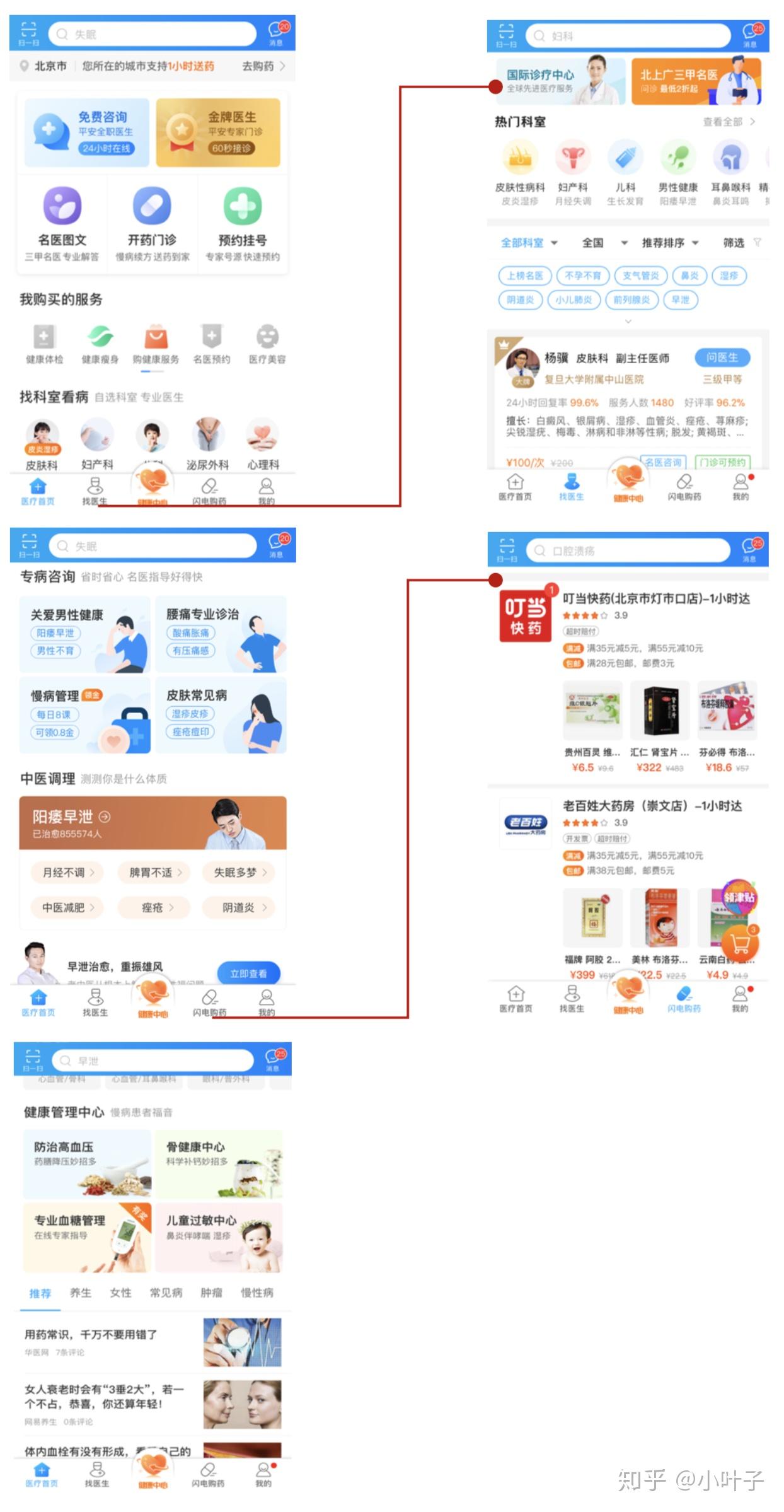 平安好医生 安卓版 在线问诊界面