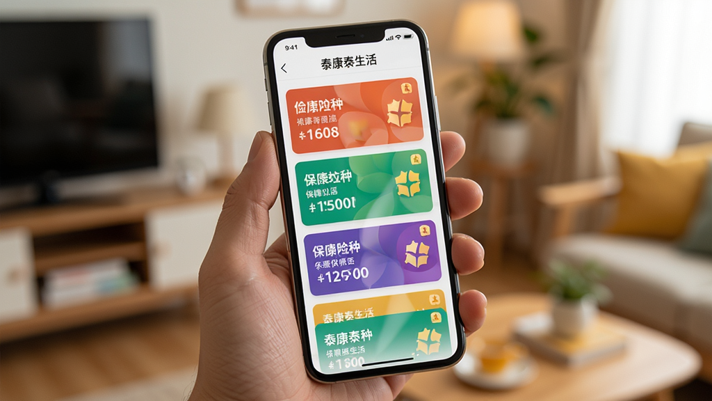 主体为一只手拿手机,屏幕显示