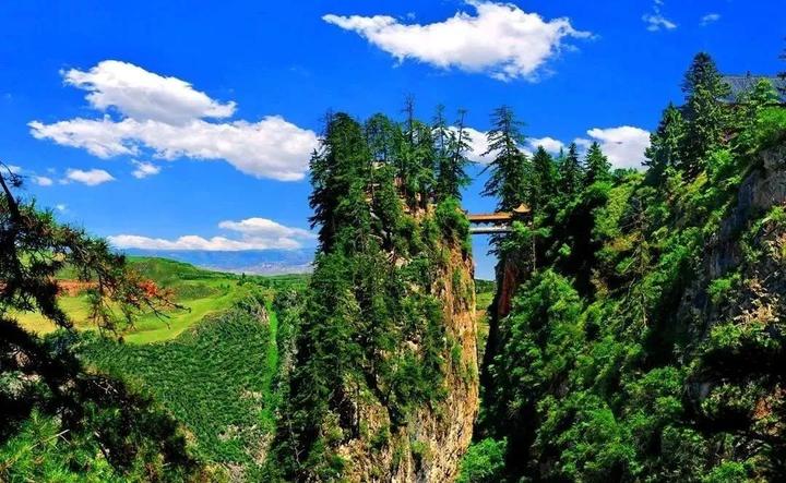 康养漳县避暑胜地推荐 遮阳山贵清山清凉风景